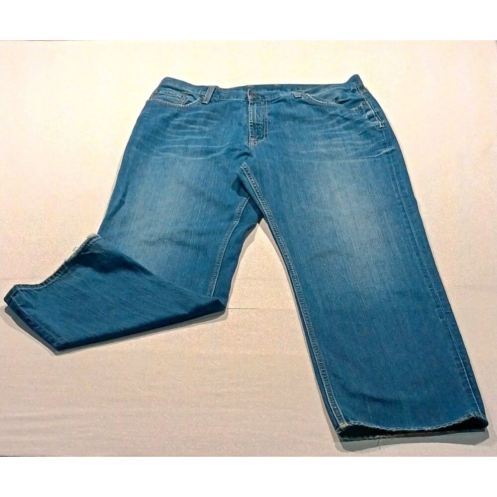 Lucky Brand Mens 38 Reg OL Garuda Bootleg Jeans Flap Pocket Grunge VTG Y2k 2000s